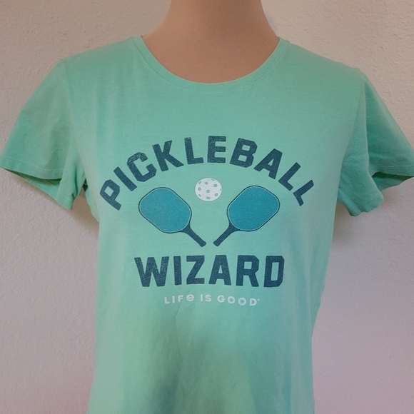 Life is Good Pickleball Wizard Crusher Tee - Picture 3 of 5